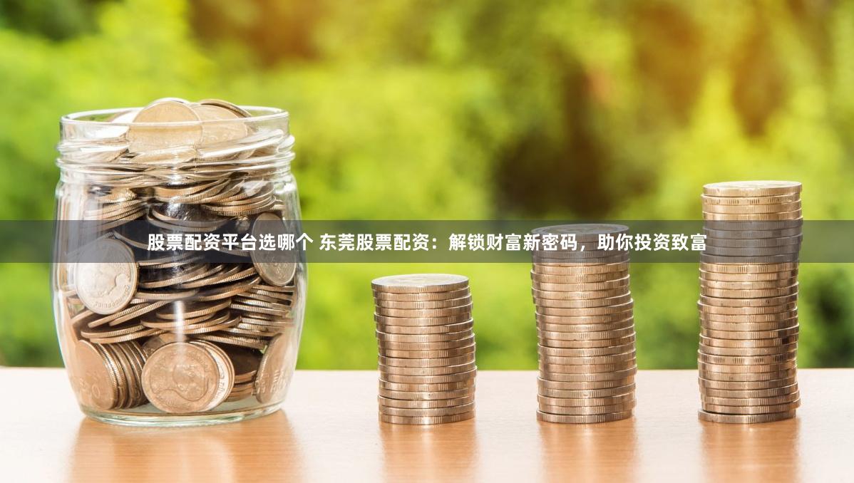股票配资平台选哪个 东莞股票配资：解锁财富新密码，助你投资致富
