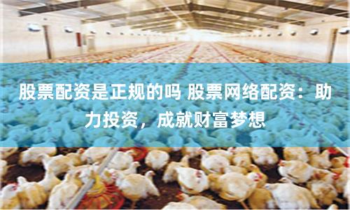股票配资是正规的吗 股票网络配资：助力投资，成就财富梦想