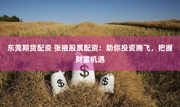 东莞期货配资 张掖股票配资：助你投资腾飞，把握财富机遇